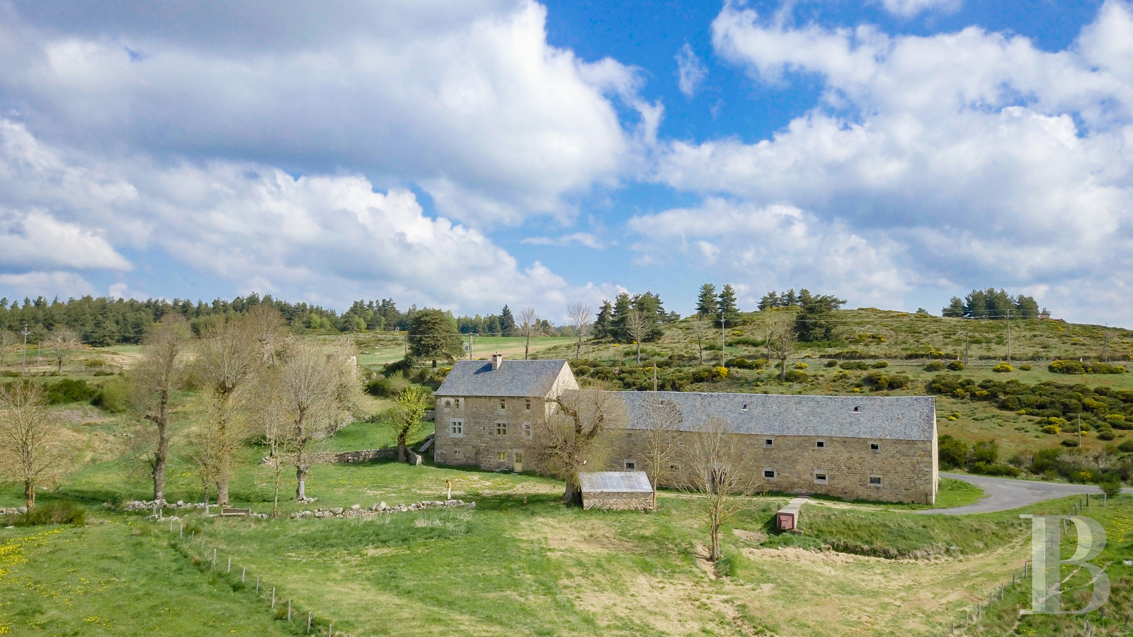 An old farm and dovecote in Lozère, at the entrance to the Aubrac plateau - photo  n°5
